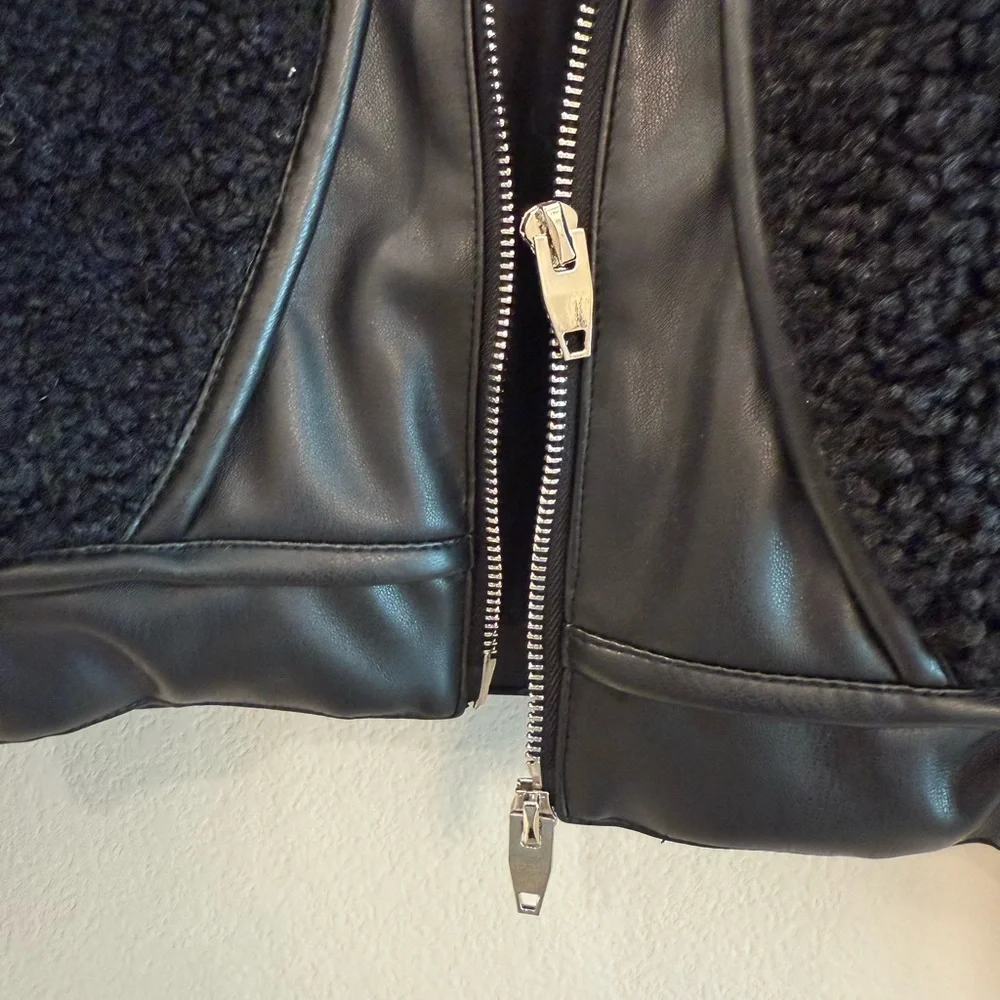 Ruve Javan Sherling Jacket Black - Picture 4 of 11